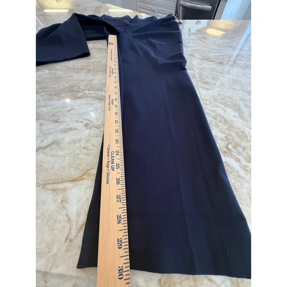 SPANX Straight wide Leg Pants 2X Navy New with tag. Stretchy workwear.